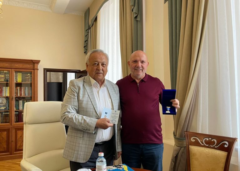 МЕЦЕНАТ, КӘСІПКЕР СЕРГЕЙ ТИТЮК – «АТЫМТАЙ ЖОМАРТ» МЕДАЛІНІҢ ИЕГЕРІ